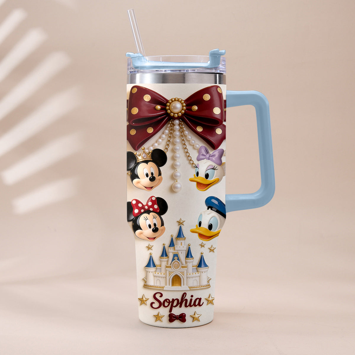 Friends - Personalized Dream Trip Tumbler With Handle