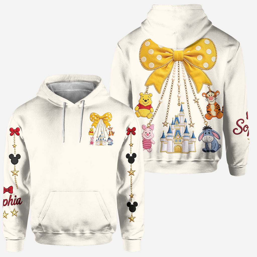 Friends - Personalized Yellow Bear Hoodie and Leggings