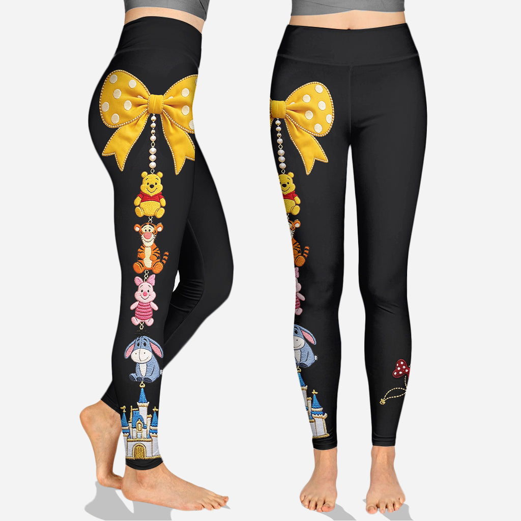 Friends - Personalized Yellow Bear Hoodie and Leggings