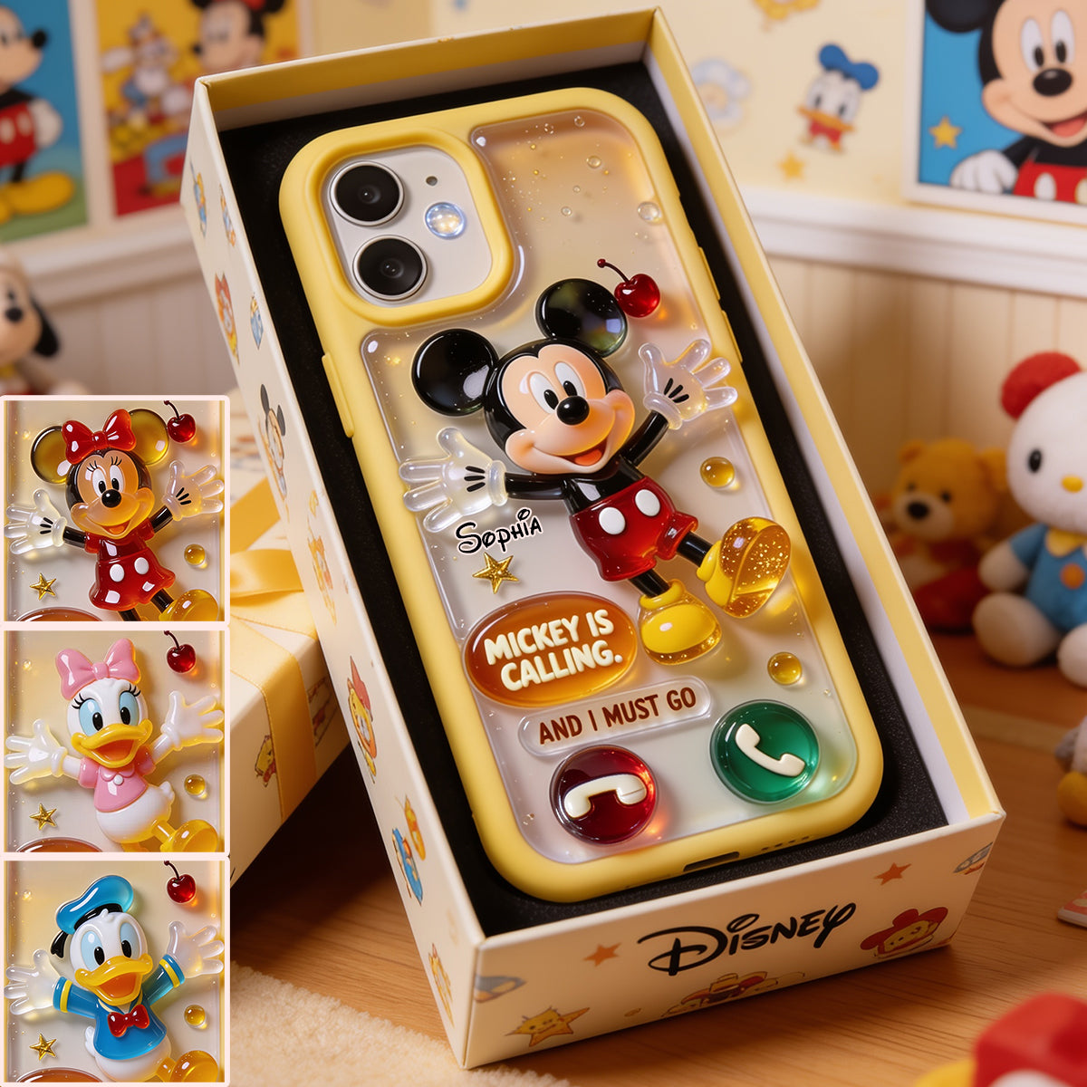 Magic Is Calling - Personalized Mouse Full Print Phone Case