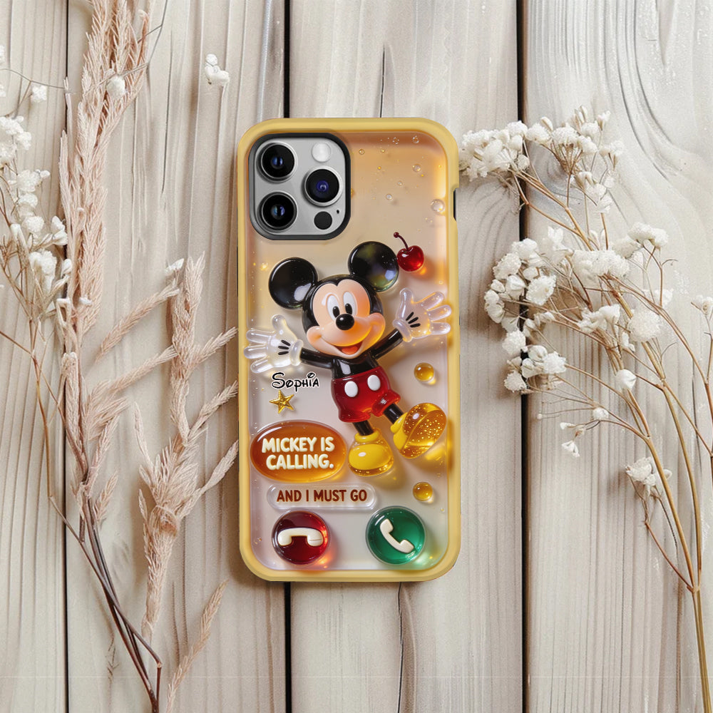 Magic Is Calling - Personalized Mouse Full Print Phone Case