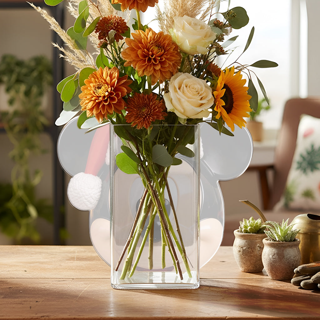 Magical Friends Dinner Table Decoration - Personalized Mouse Acrylic Pot