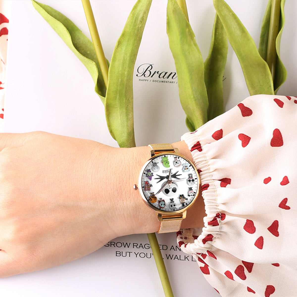 The Nightmare Before Christmas - Personalized Nightmare Women Hand Watch