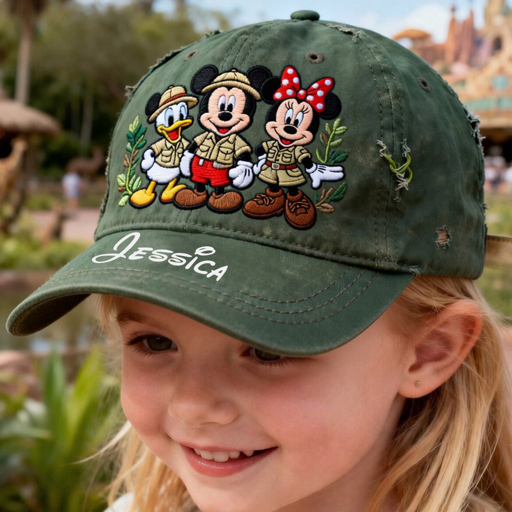 Animal Kingdom Trip - Personalized Mouse Classic Cap