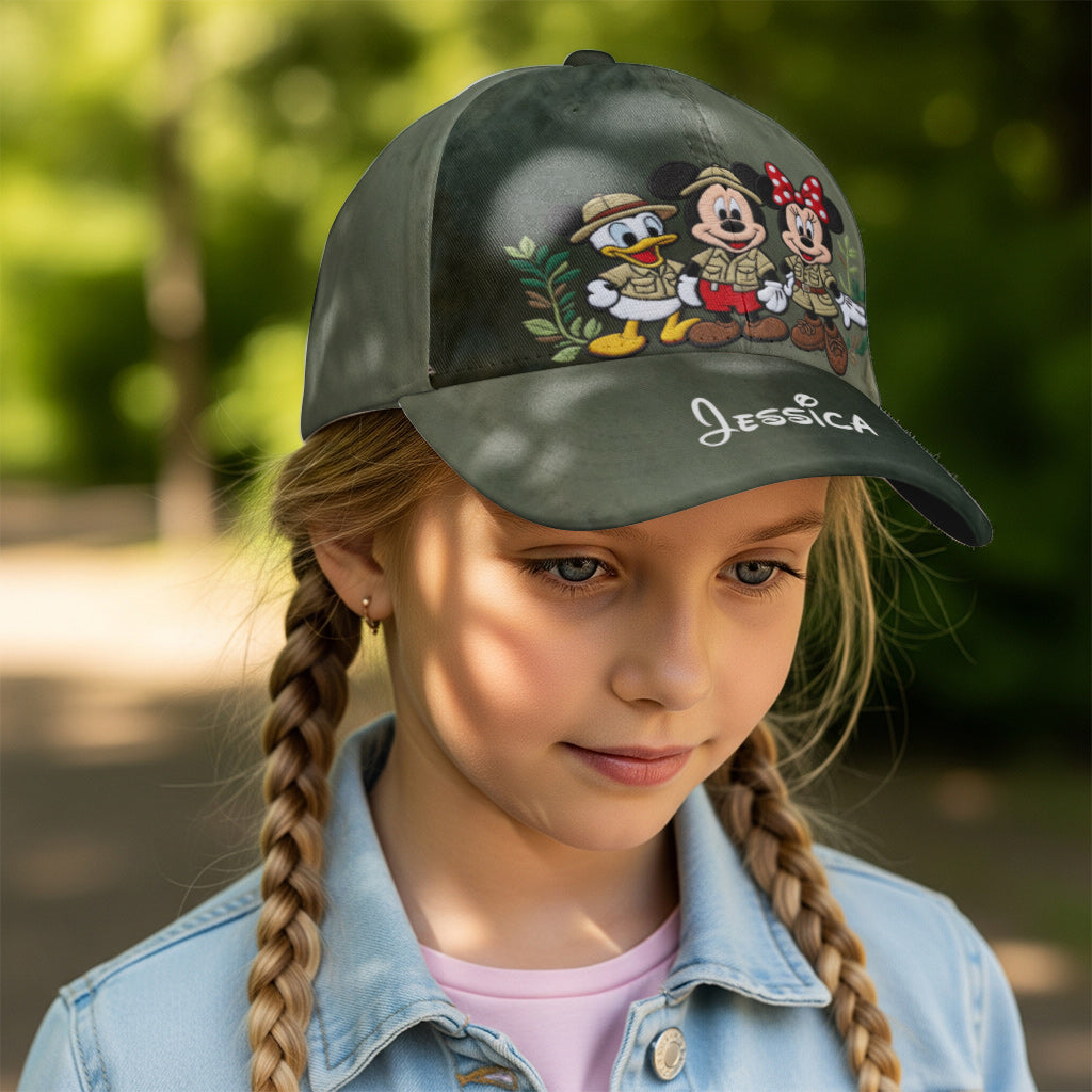 Animal Kingdom Trip - Personalized Mouse Classic Cap
