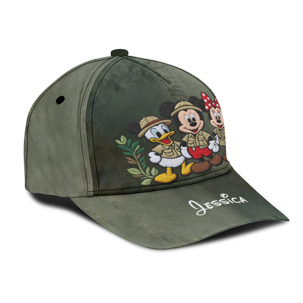 Animal Kingdom Trip - Personalized Mouse Classic Cap