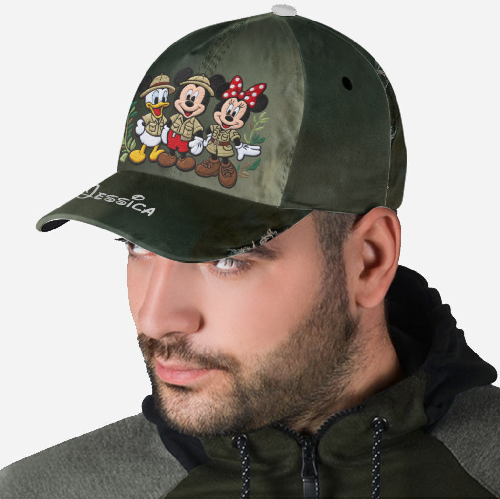Animal Kingdom Trip - Personalized Mouse Classic Cap