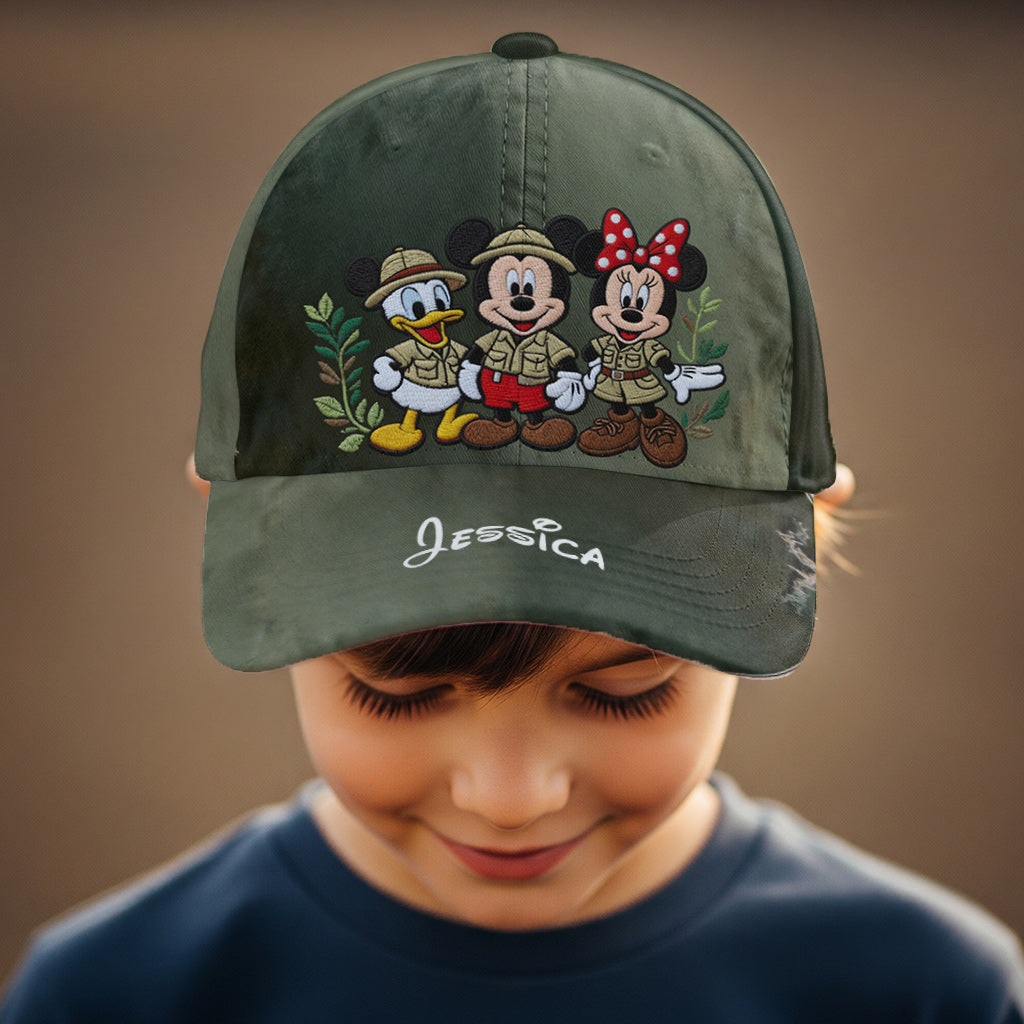 Animal Kingdom Trip - Personalized Mouse Classic Cap