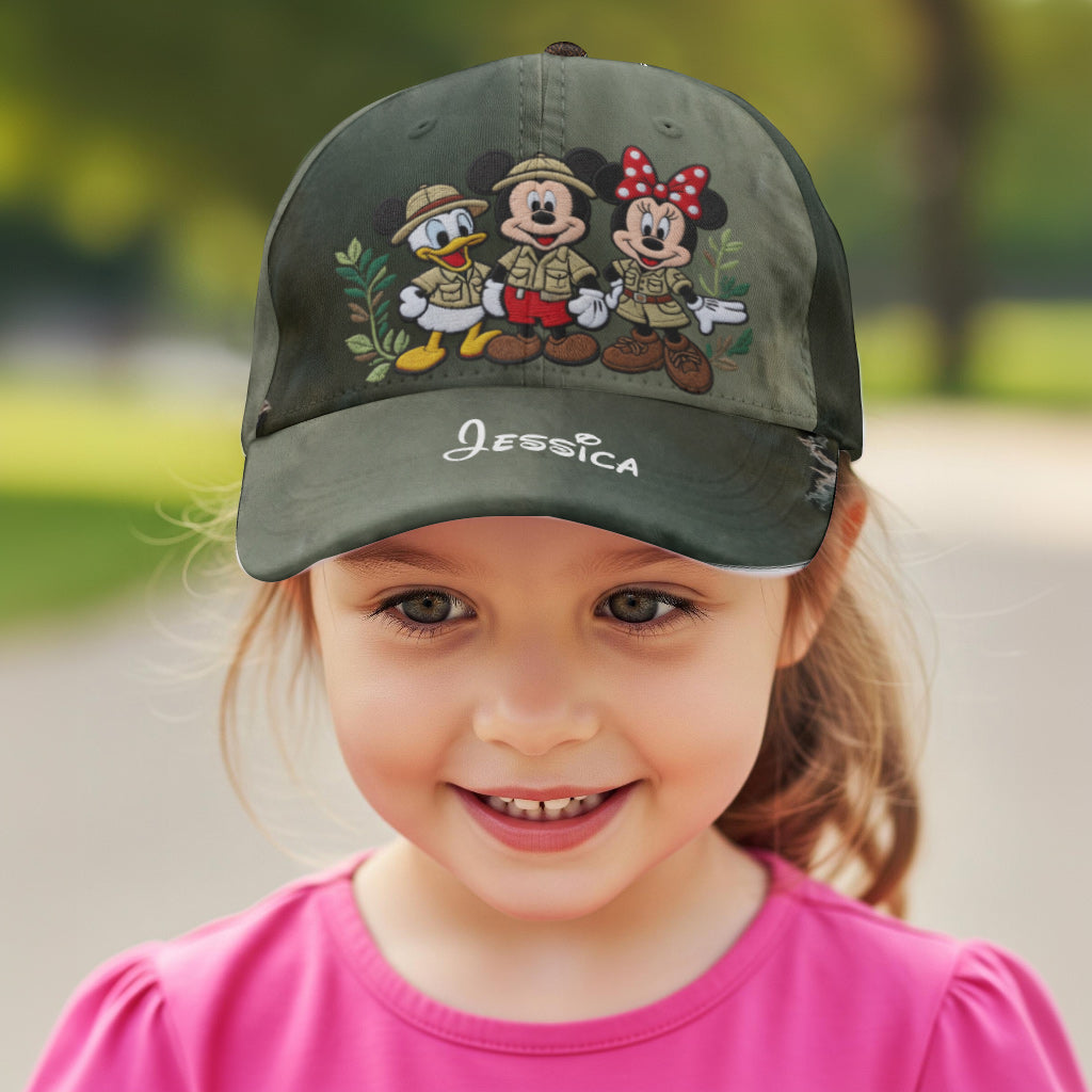 Animal Kingdom Trip - Personalized Mouse Classic Cap
