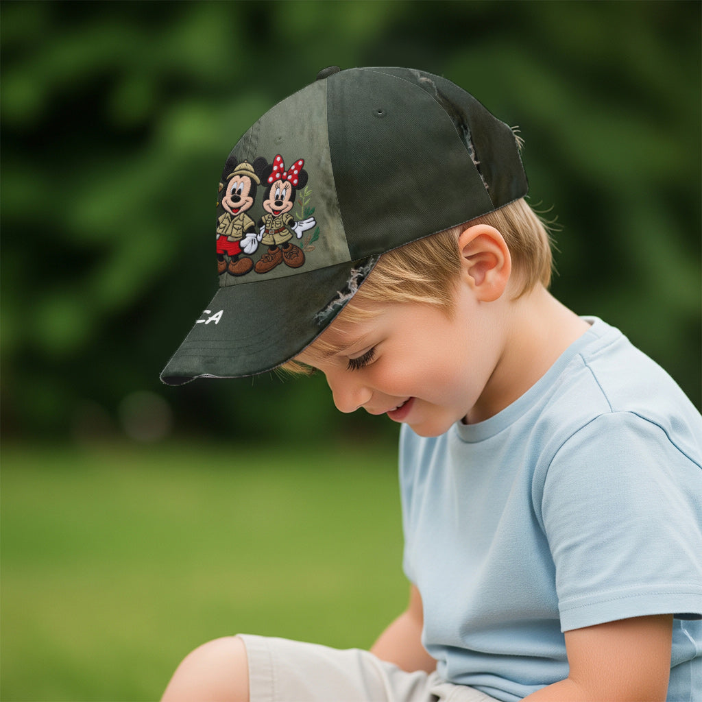 Animal Kingdom Trip - Personalized Mouse Classic Cap