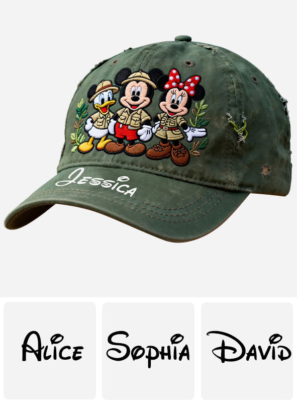 Animal Kingdom Trip - Personalized Mouse Classic Cap