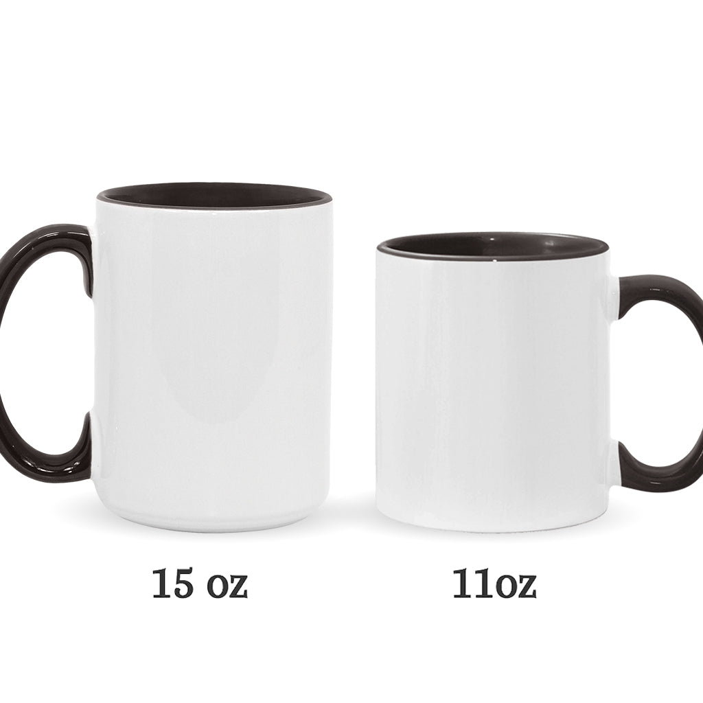 Initial Name Letter - Personalized Nightmare Accent Mug & Coaster