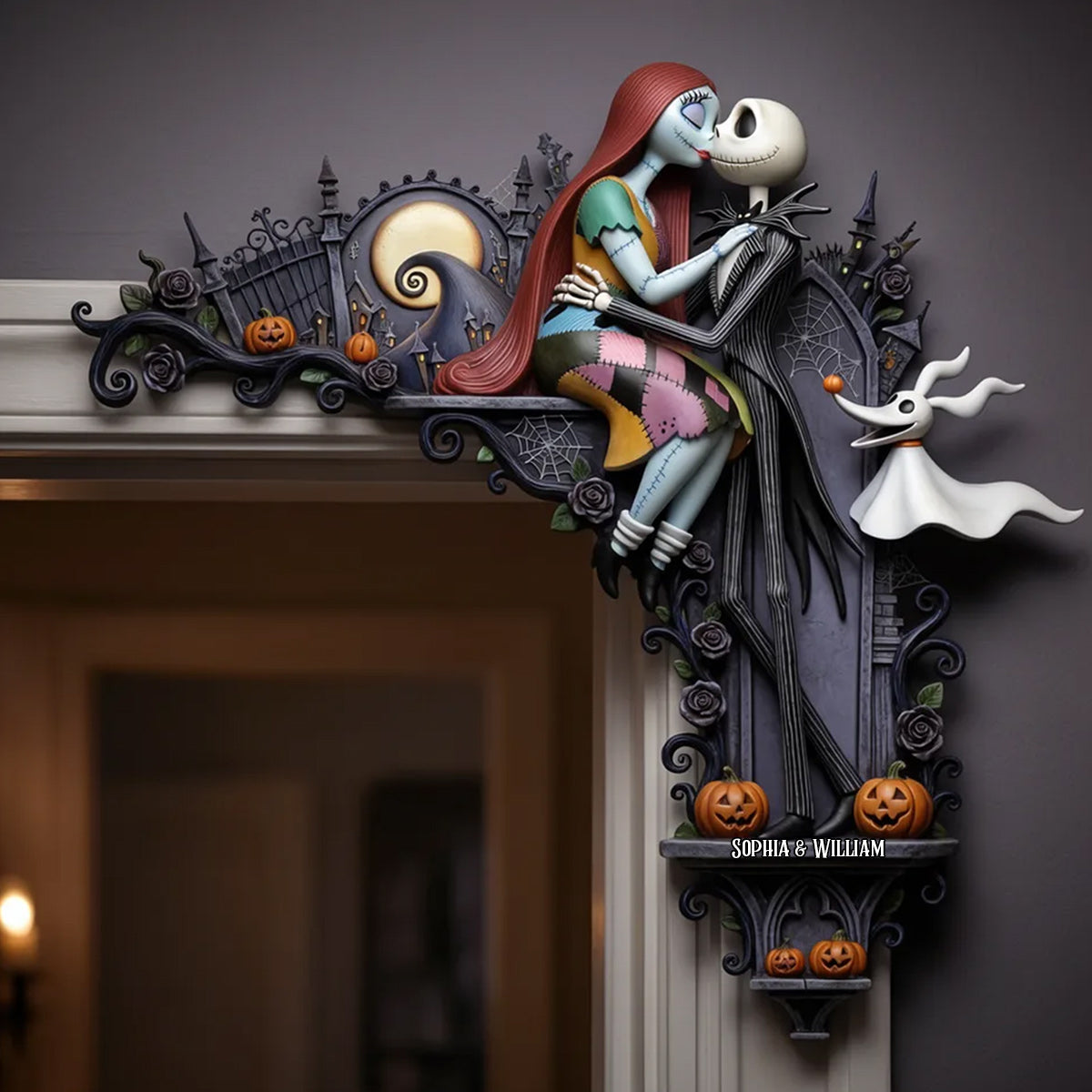 Til' Death Do Us Part - Personalized Nightmare Door Frame Decoration