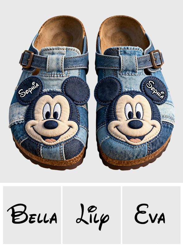 Magical Mouse Ears - Personalized Mouse Clogs With Arch Support