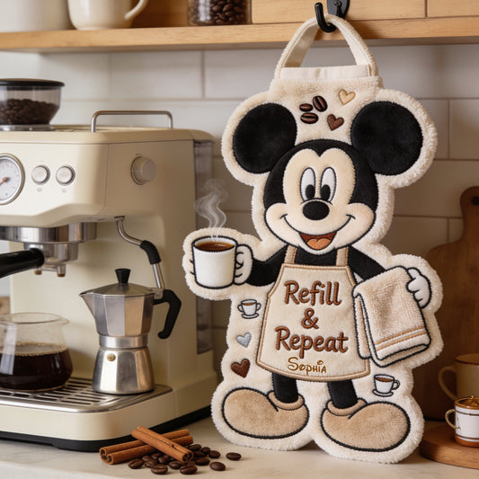 Refill & Repeat - Personalized Mouse Hand Towel
