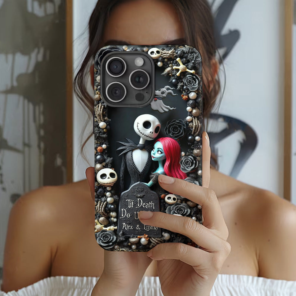 Til Death Do Us Part - Personalized Nightmare Full Print Phone Case