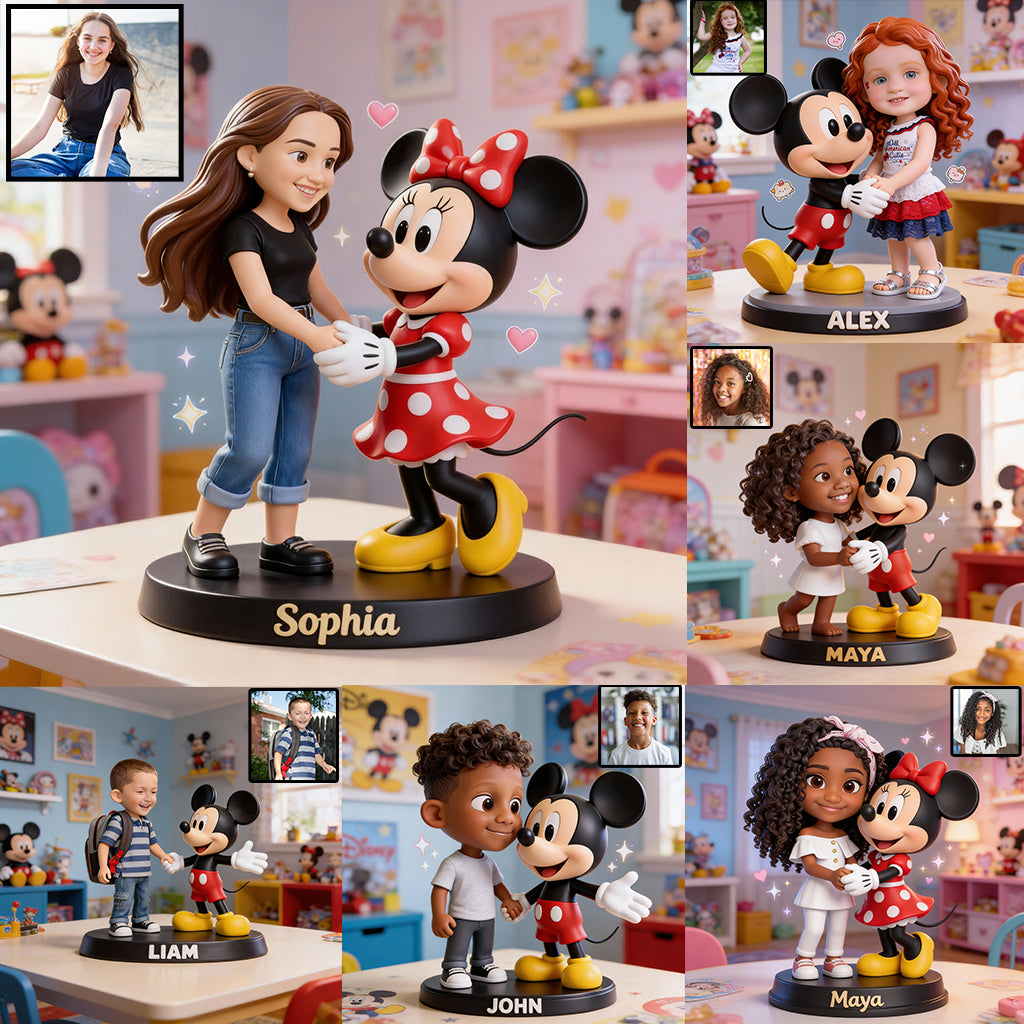 Friends - Personalized Mouse Custom Shaped Acrylic Plaque