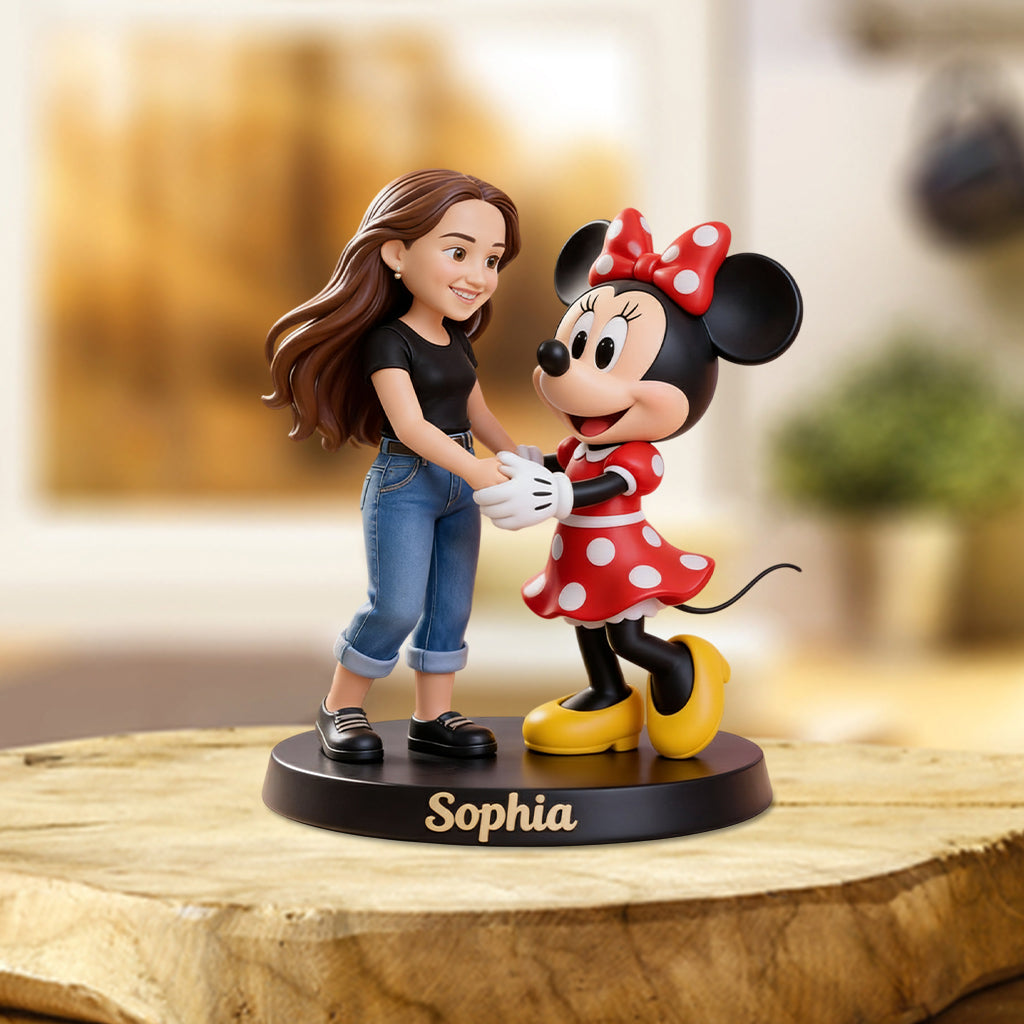 Friends - Personalized Mouse Custom Shaped Acrylic Plaque
