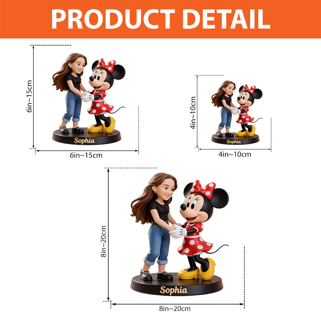 Friends - Personalized Mouse Custom Shaped Acrylic Plaque