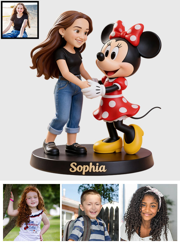 Friends - Personalized Mouse Custom Shaped Acrylic Plaque