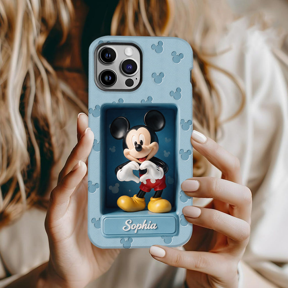 Magical Friends - Personalized Mouse Full Print Phone Case