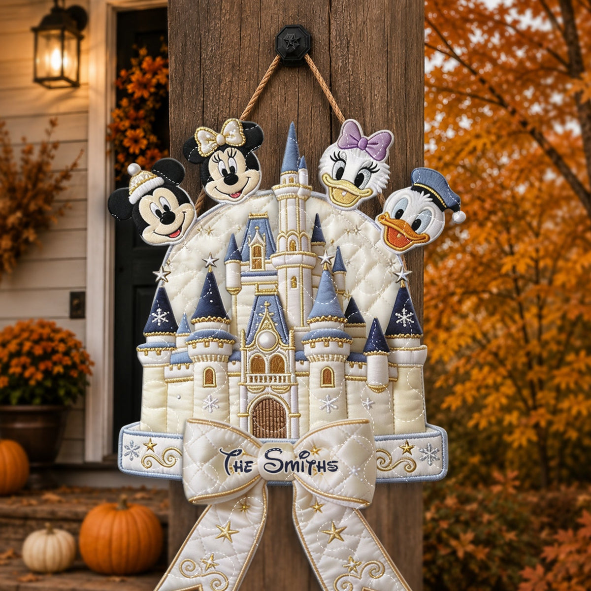 Magical Season - Personalized Dream Trip Quilted Door Hanger