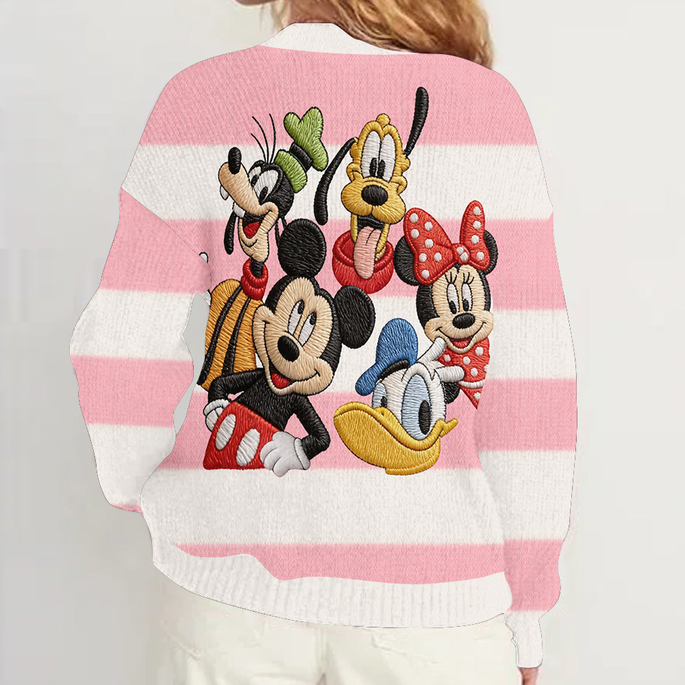 Friends - Personalized Mouse Cardigan Sweater