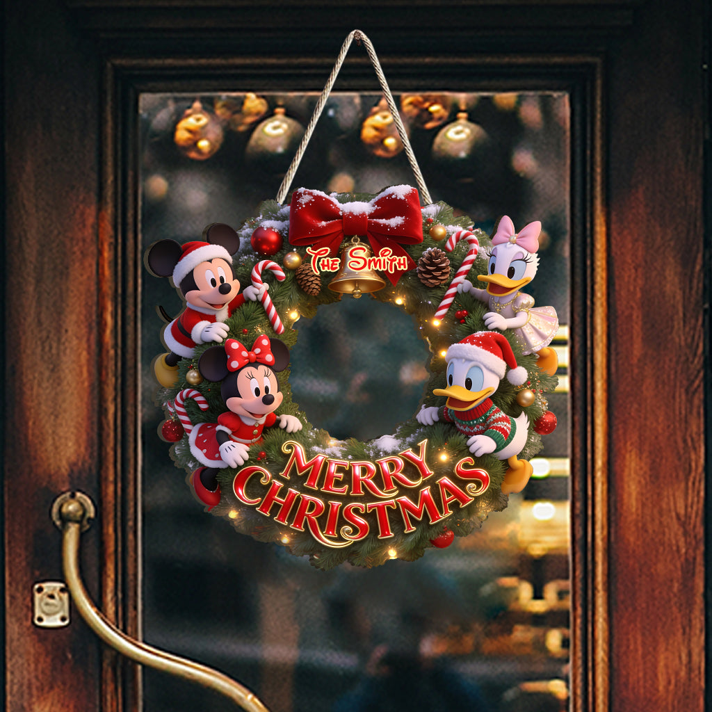 Magical Time Of The Year - Personalized Mouse Custom Shaped Wood Sign