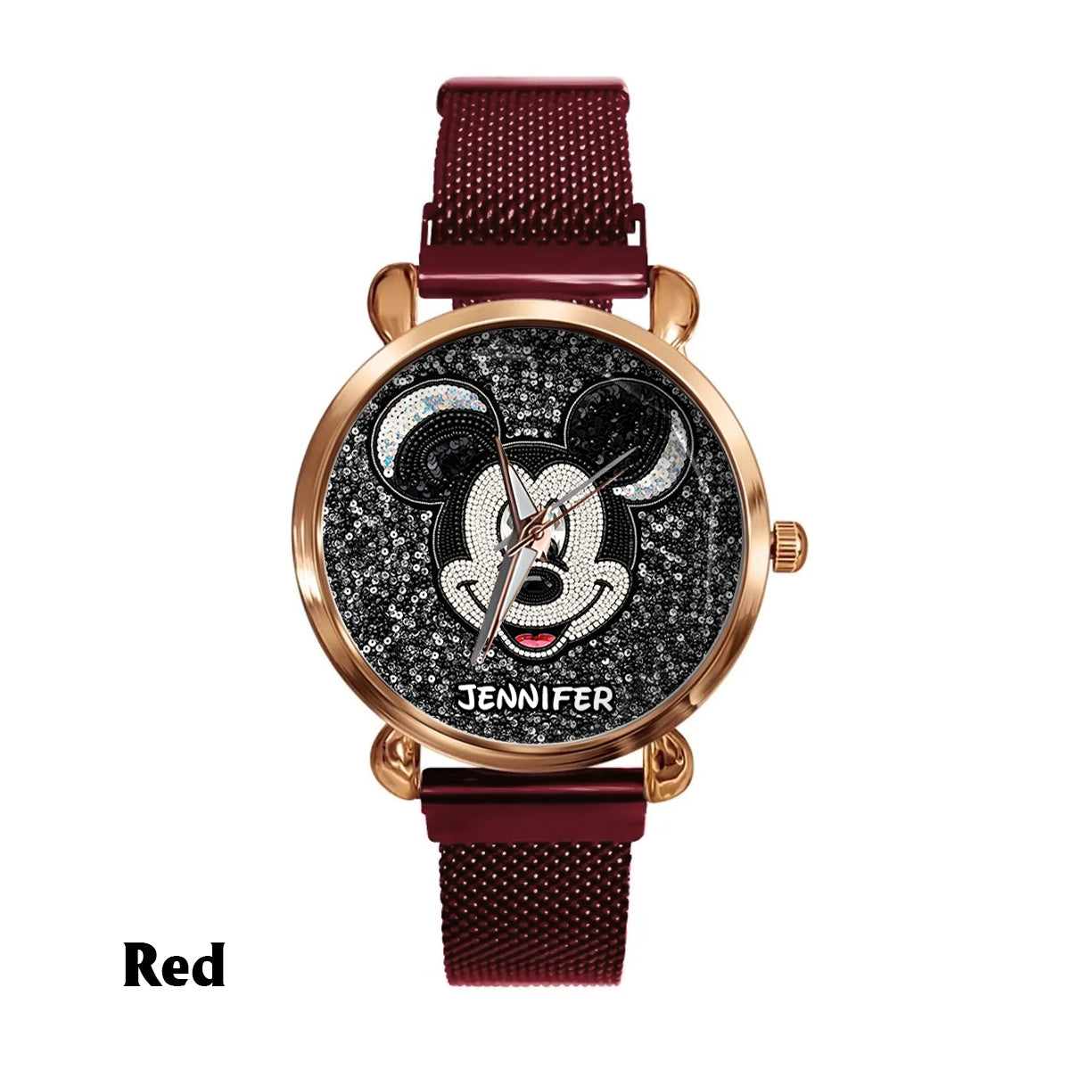 Magical Moments - Personalized Mouse Women Hand Watch