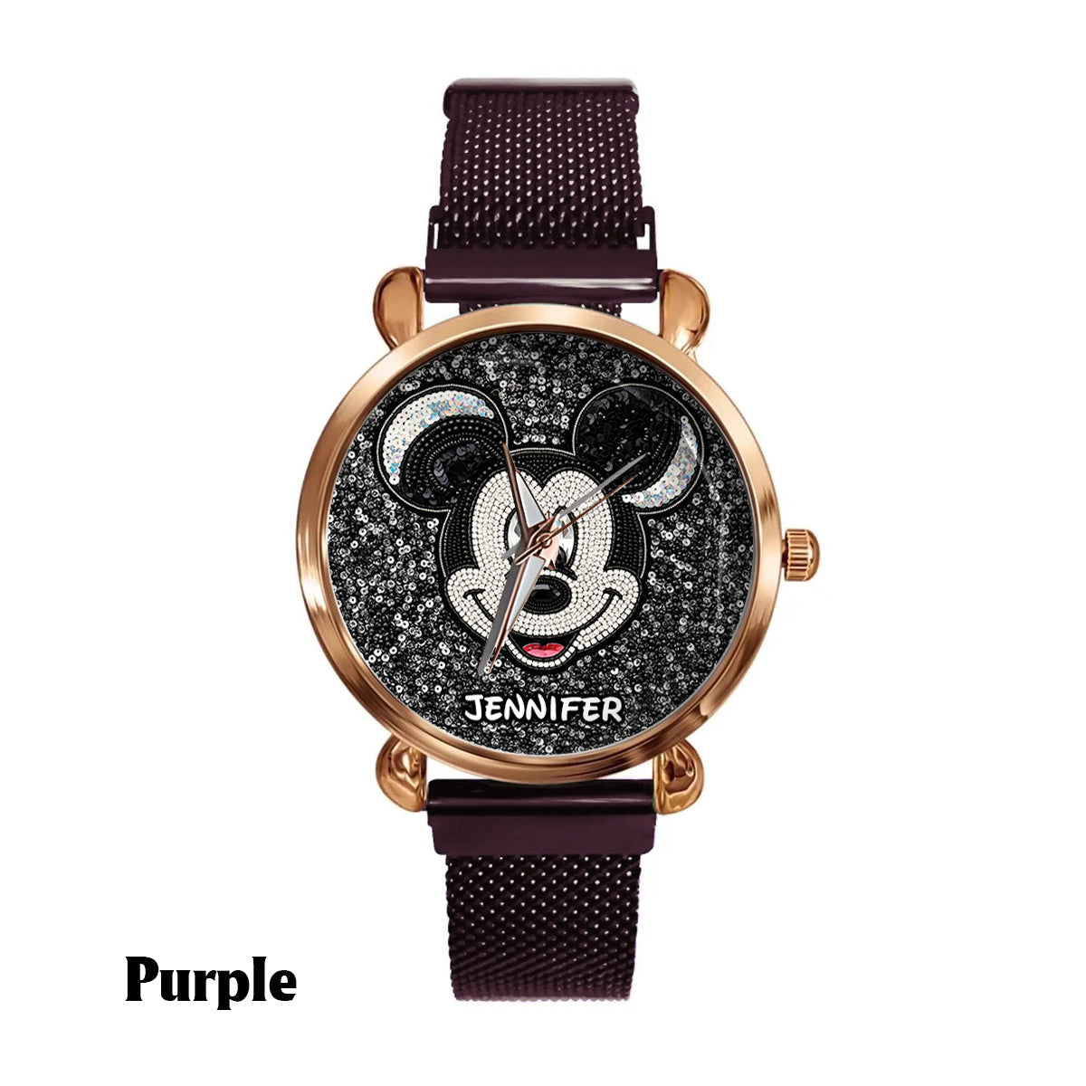 Magical Moments - Personalized Mouse Women Hand Watch
