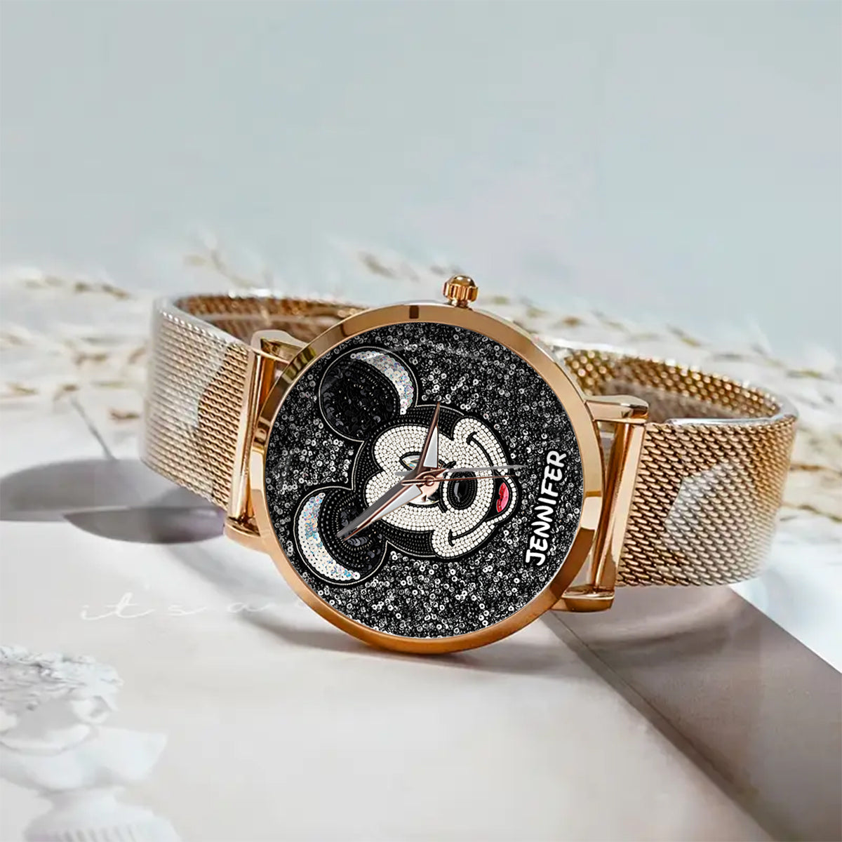 Magical Moments - Personalized Mouse Women Hand Watch