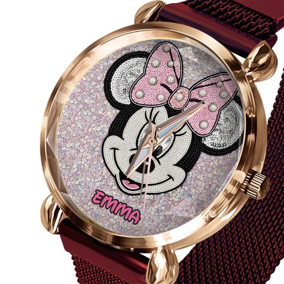 Magical Moments - Personalized Mouse Women Hand Watch