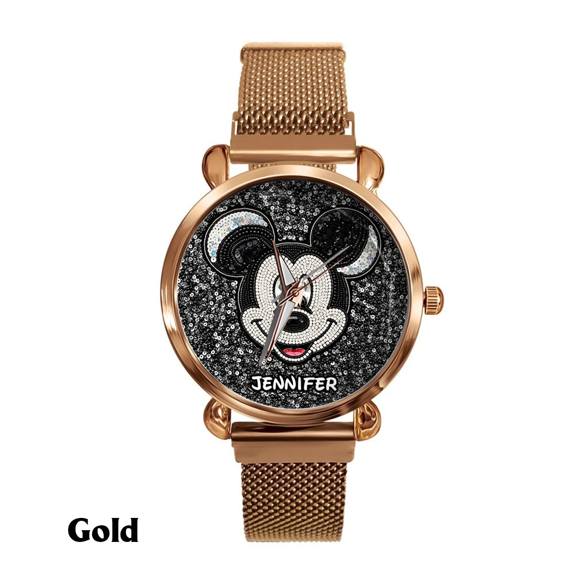 Magical Moments - Personalized Mouse Women Hand Watch