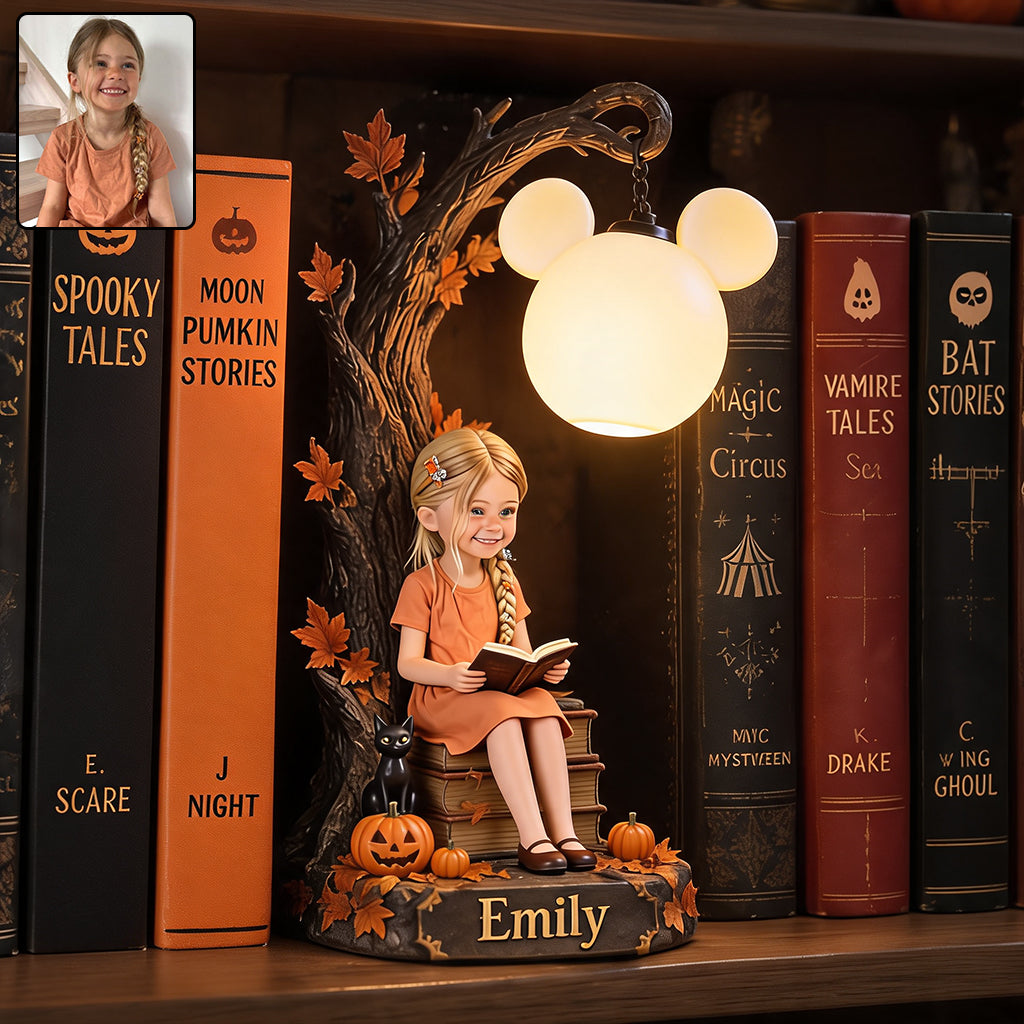Magical Time - Personalized Mouse Bookshelf Lamp
