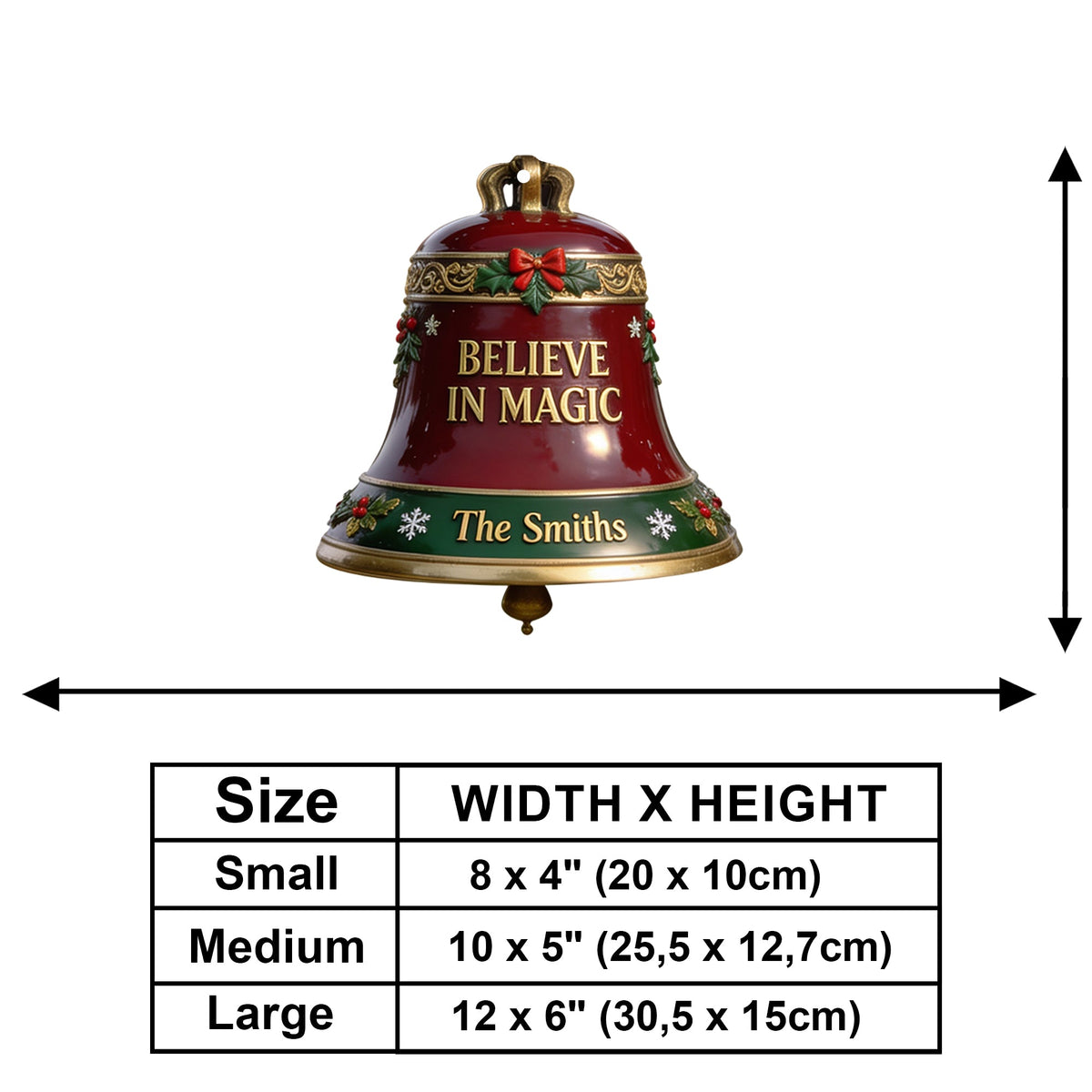 Believe In Magic - Personalized Mouse Wooden Wall Mount Sign