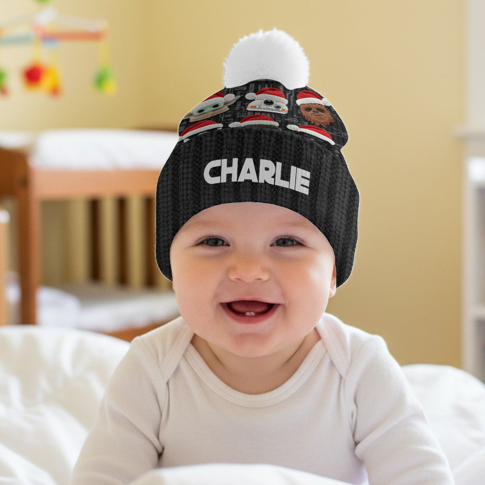 Merry Christmas - Personalized The Force Beanie Hat
