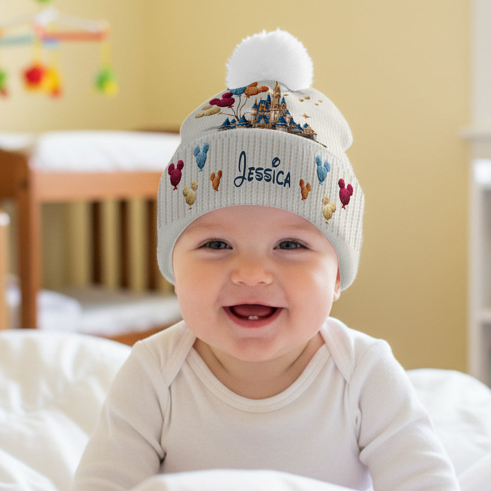The Magical Castle - Personalized Mouse Beanie Hat