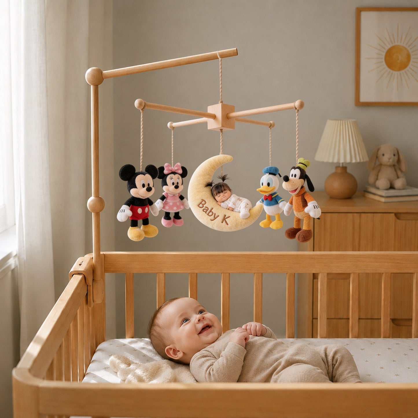 Magical Dreams - Personalized Mouse Crib Mobile
