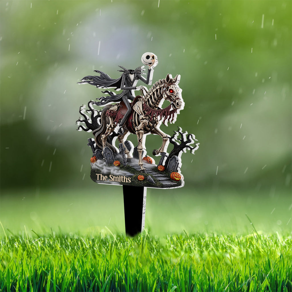 Headless Knight - Personalized Nightmare Acrylic Plaque Stake