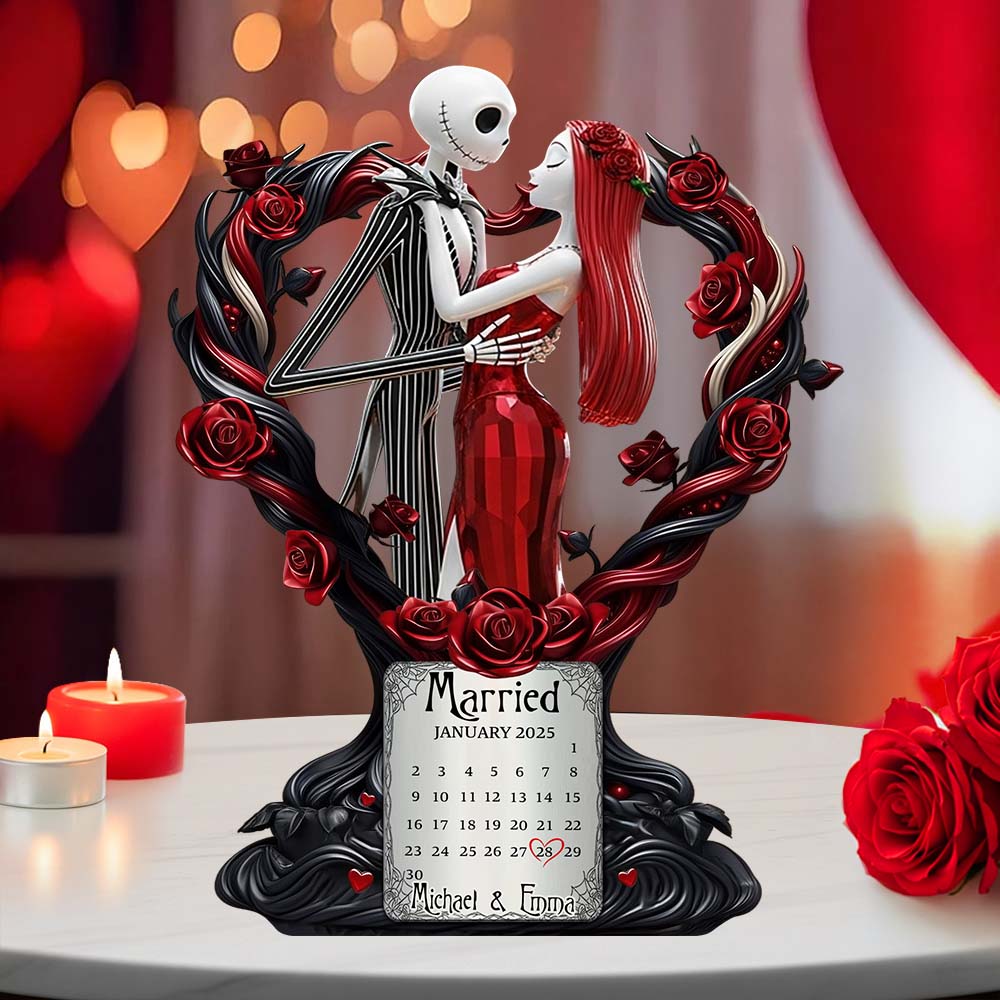 We're Simply Meant To Be - Personalized Nightmare Custom Shaped Acrylic Plaque
