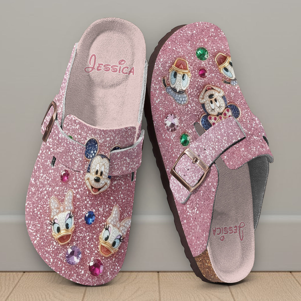 Friends - Personalized Mouse Clogs With Arch Support