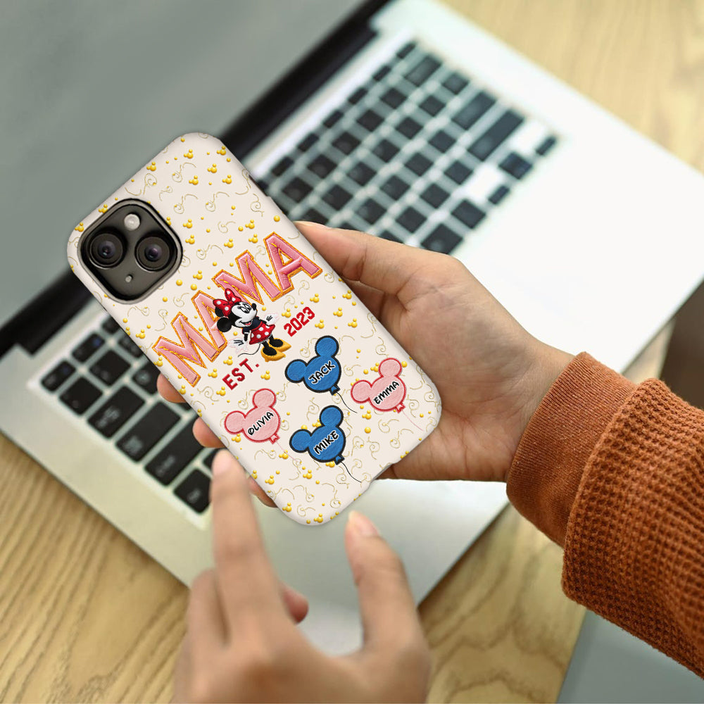 Magic Mom - Personalized Mouse Full Print Phone Case