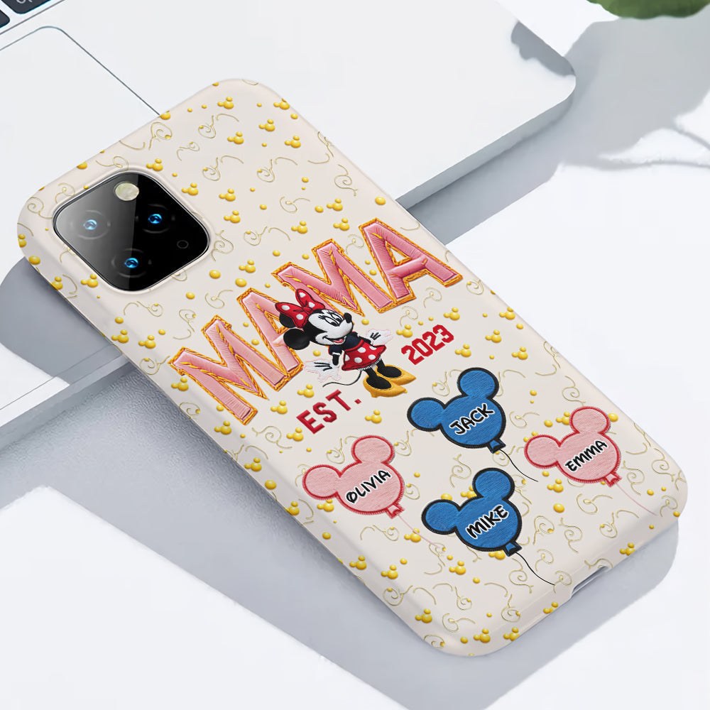 Magic Mom - Personalized Mouse Full Print Phone Case