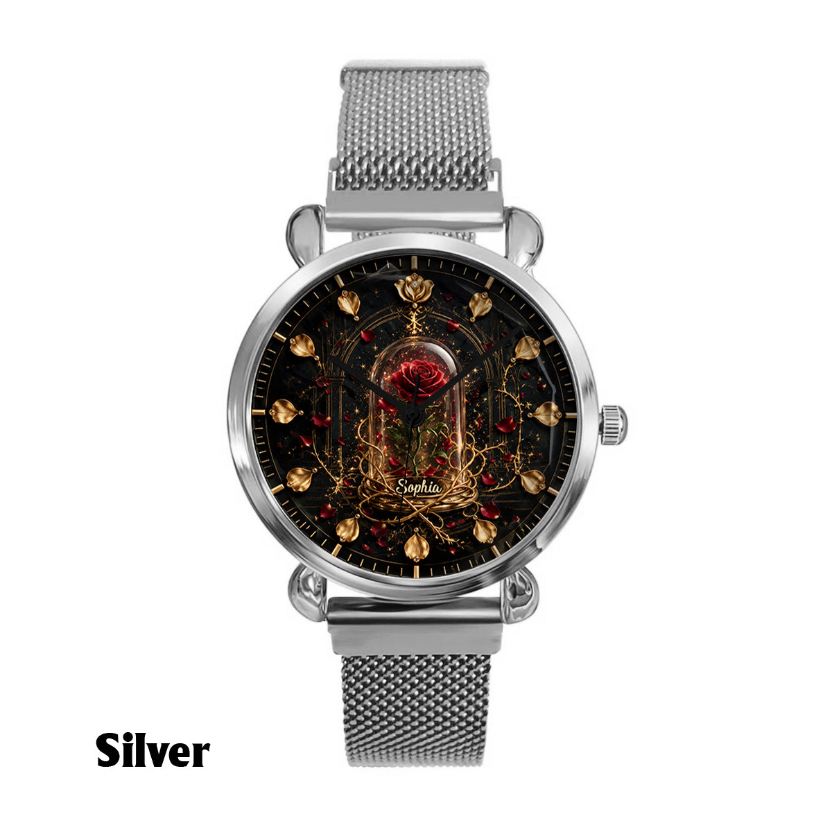 Tale As Old As Time - Personalized Beauty And The Beast Women Hand Watch