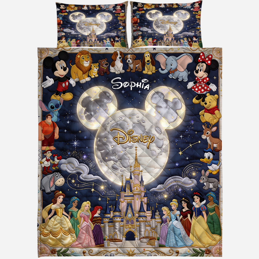 Believe In Magic - Personalized Dream Trip Quilt Set