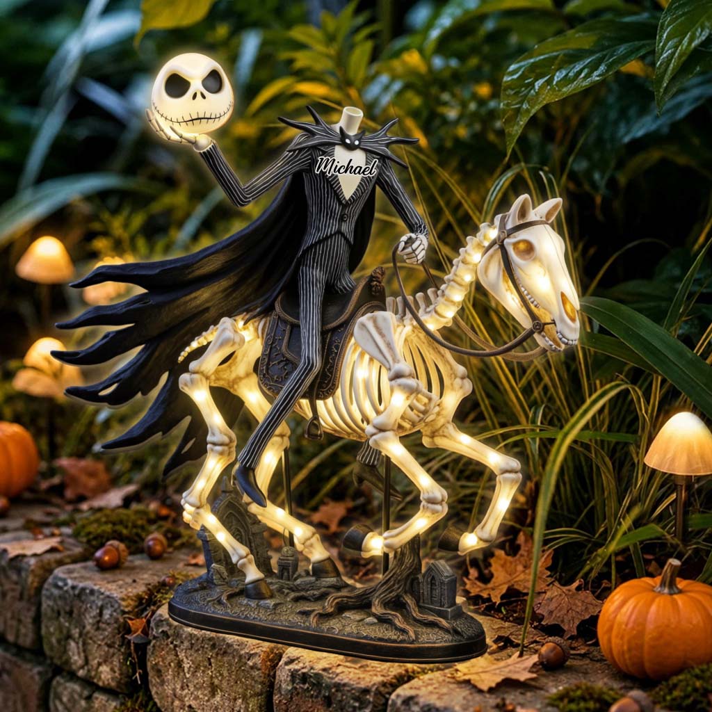 Headless Horseman - Personalized Nightmare Solar Acrylic Light