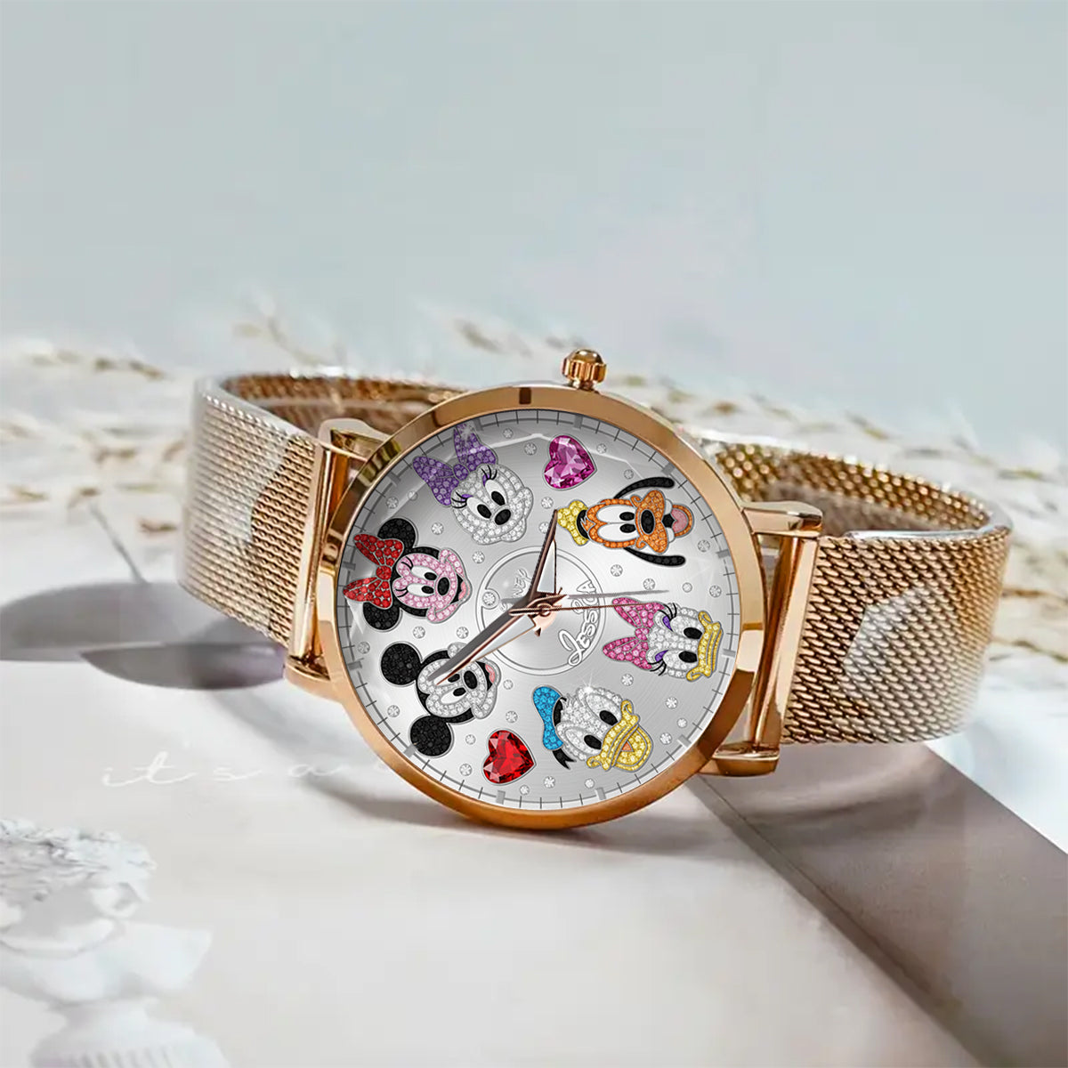 Magical World - Personalized Mouse Women Hand Watch