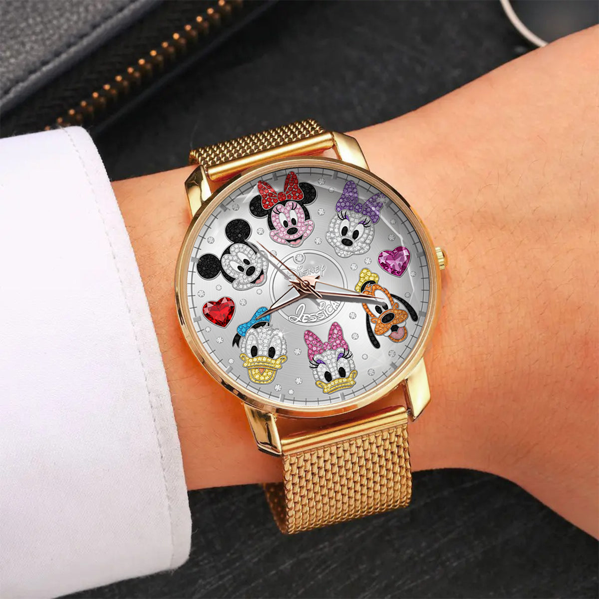 Magical World - Personalized Mouse Women Hand Watch