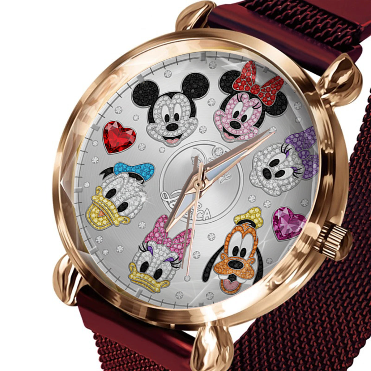 Magical World - Personalized Mouse Women Hand Watch