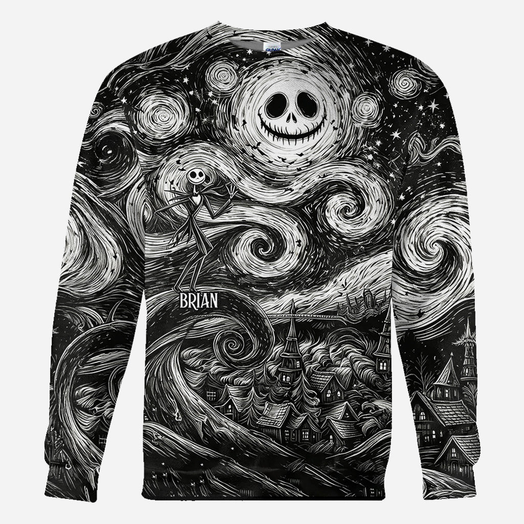 Starry Nightmare - Personalized Nightmare All Over Shirt